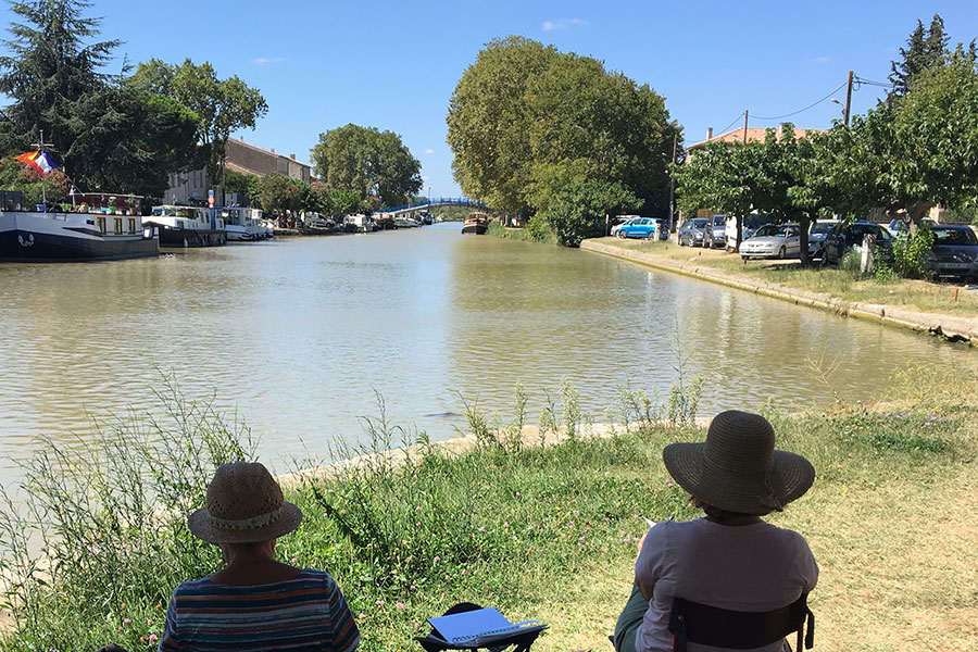 Painting holidays in France
